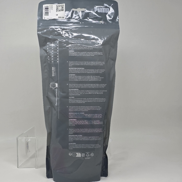 Puma Goalkeeper Football Soccer Gloves Unisex Size 10 041926 01 Multicolor New - Picture 7 of 8